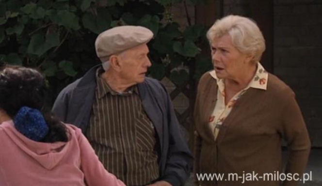 M jak MIŁOŚĆ. Lucjan Mostowiak (Witold Pyrkosz), Barbara (Teresa Lipowska)