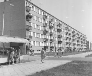 Nowe osiedle mieszkaniowe Piasta. 1973 rok