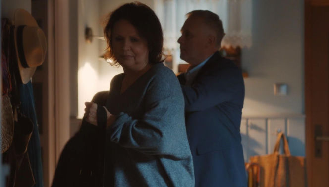 M jak miłość odc. 1920. Marysia (Małgorzata Pieńkowska), Artur Rogowski (Robert Moskwa)