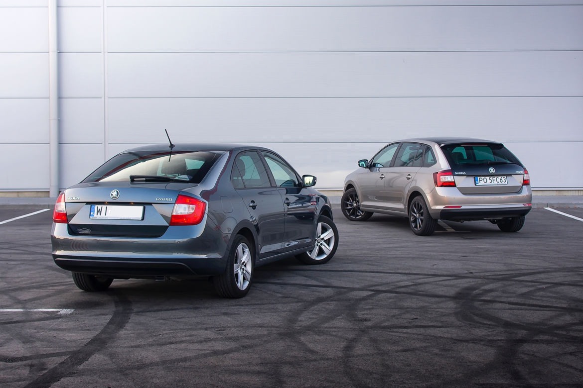 Skoda Rapid Spaceback i Skoda Rapid liftback
