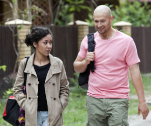 BARWY SZCZĘŚCIA: Daniel (Dawid Kartaszewicz) i Sara (Dominika Kimaty)