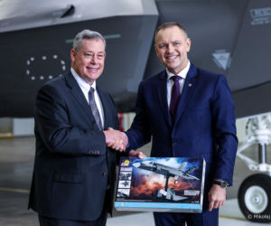 Nawrocki w zakładach Lockheed Martin