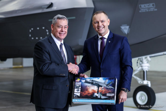 Nawrocki w zakładach Lockheed Martin