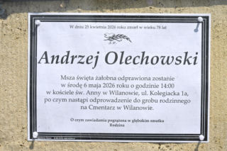 Zaskoczenie, kto przyszedł na pogrzeb Andrzeja Olechowskiego. Wielki gwiazdor TVN i polscy miliarderzy