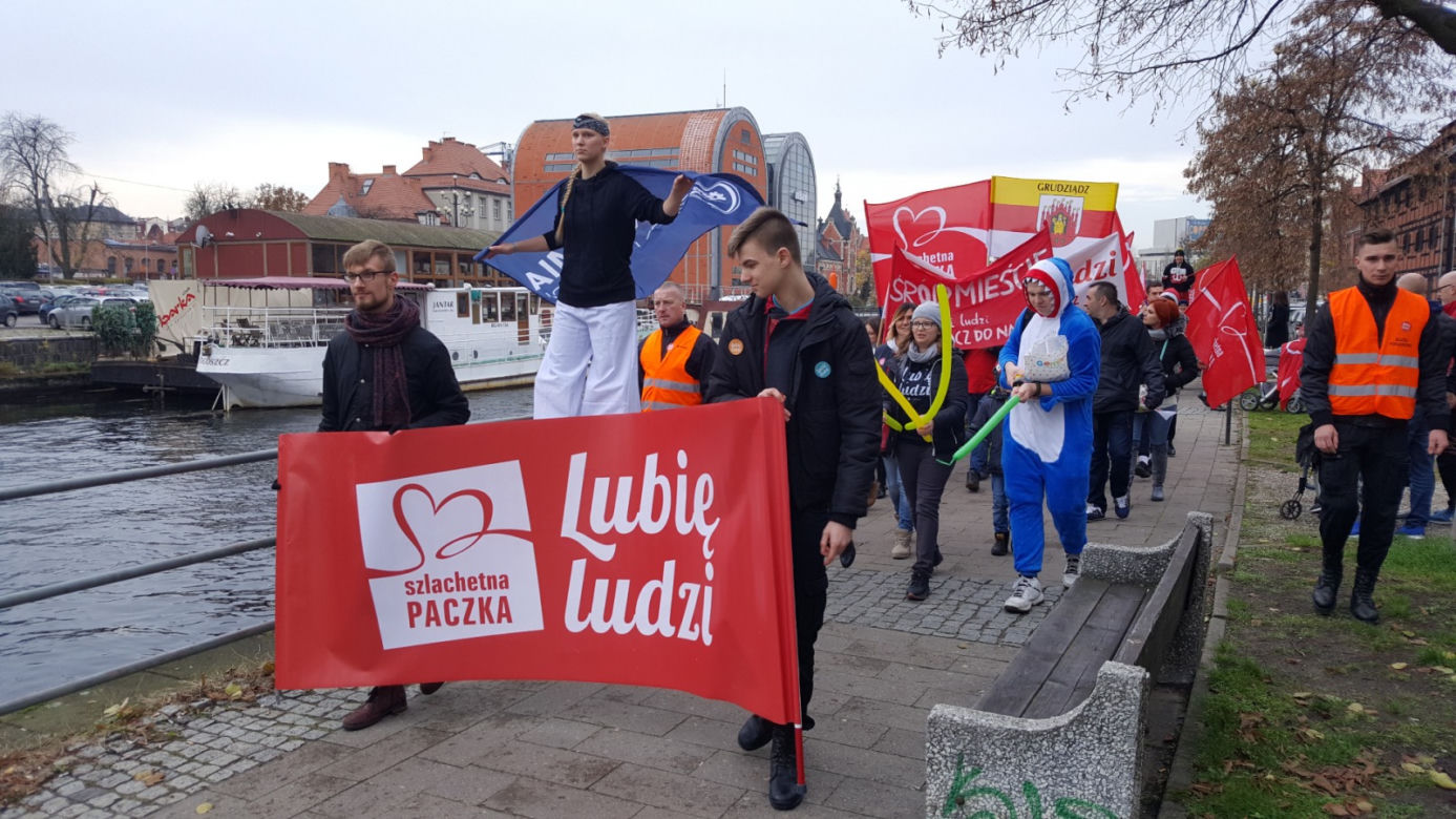 Marsz Szlachetnej Paczki przeszedł ulicami Bydgoszczy!