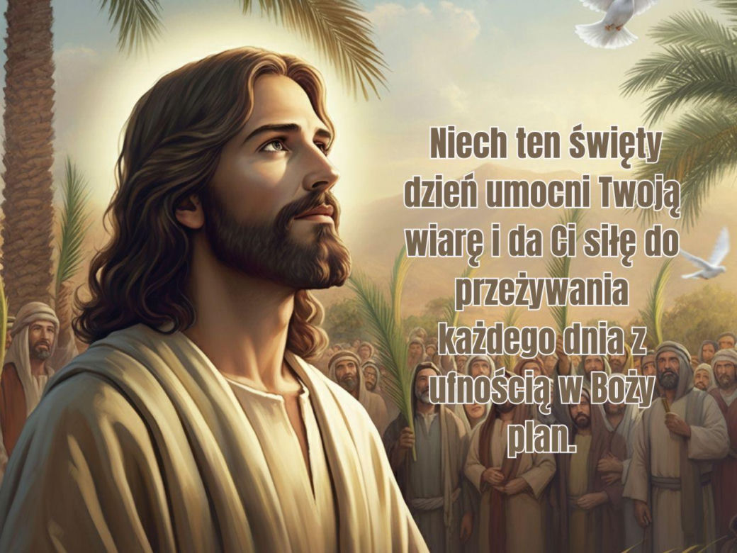 Życzenia i kartki na Niedzielę Palmową