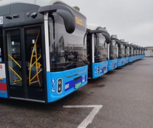 Nowe chińskie autobusy elektryczne marki Yutong w Siedlcach