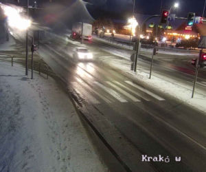 Atak zimy w Małopolsce