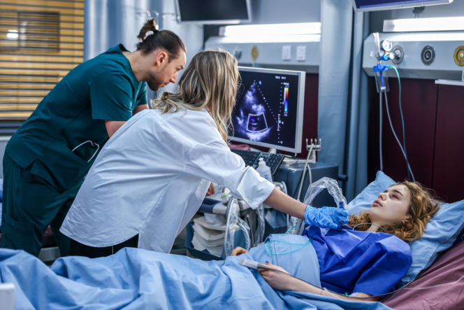 "Szpital św. Anny", odcinek 98: Majka rodzi dziecko. Noworodek jest w stanie krytycznym