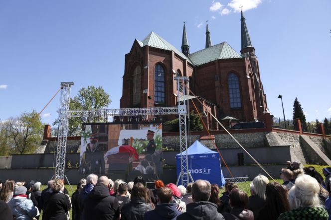 Politycy na pogrzebie Łukasza Litewki