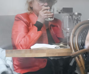 Katarzyna Figura przytula Maćka Musiałowskiego