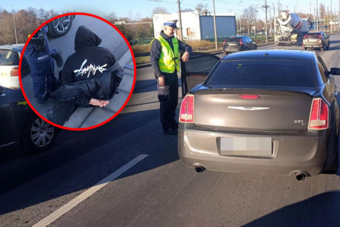 Brawurowy pościg ulicami miasta. 26-latek miał sporo na sumieniu