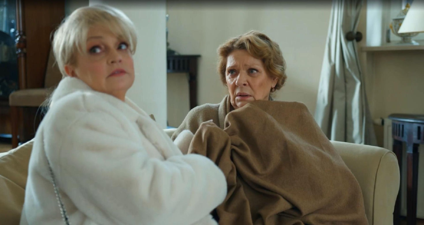Barwy szczęścia odc. 3208. Józefina Rawiczowa (Elżbieta Jarosik), Małgorzata (Adrianna Biedrzyńska)