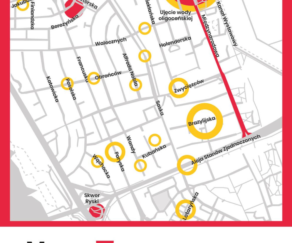 Saska Kępa - mapa zagrożeń dla psów