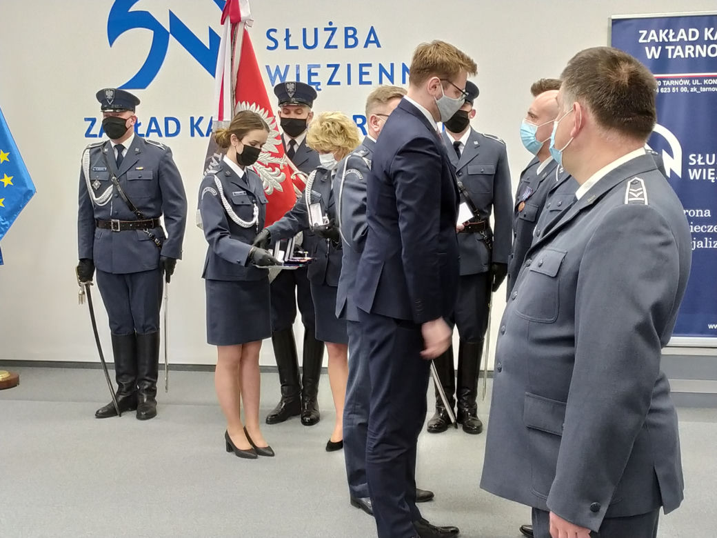 Odznaczenia w Zakładzie Karnym w Tarnowie