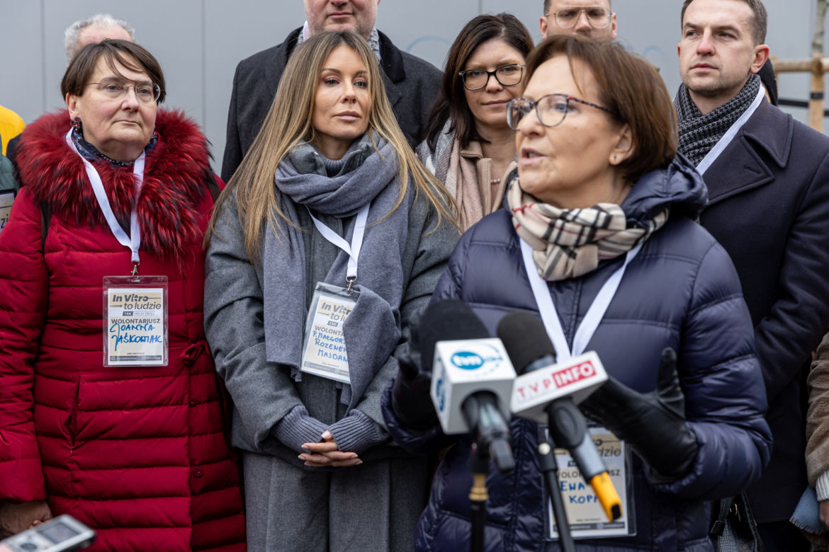 Małgorzata Rozenek-Majdan i Ewa Kopacz