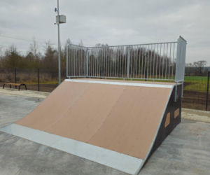 Skatepark w Sarnakach w powiecie łosickim