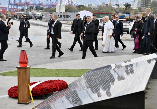 Leon XIV modlił się w miejscu wybuchu w porcie w Bejrucie z 2020 roku