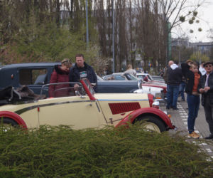 Bydgoskie klasyki zaparkowały przed Torbydem [ZDJĘCIA]