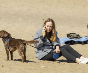 Pełczyńska-Nałęcz na siłowni. Tak wyglądał jej trening z psem