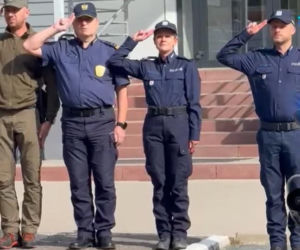 Syreny zawyły w całej Polsce. Tak policja pożegnała zastrzelonego sierż. Natana Sieronia