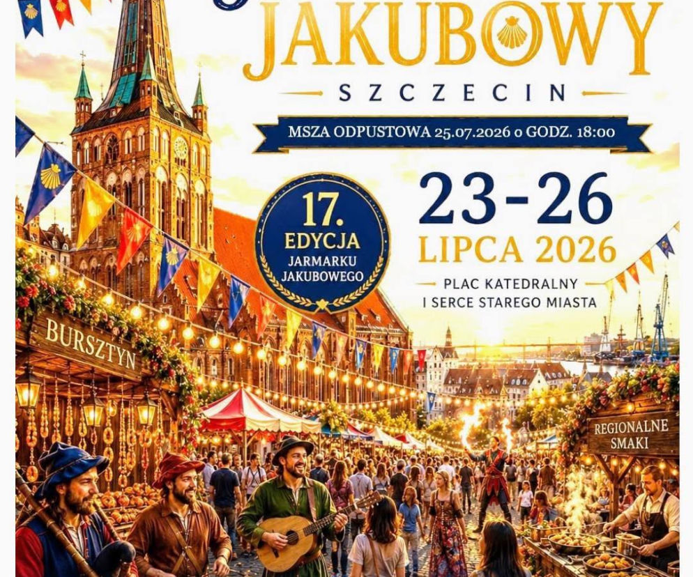 Szczecin: wystartował 17 Jarmark Jakubowy