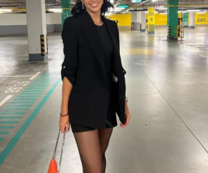 Piękna tenisistka Olga Danilović dziewczyna bramkarza Jana Oblaka