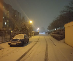 Śnieżyca w Warszawie 28.01.2021