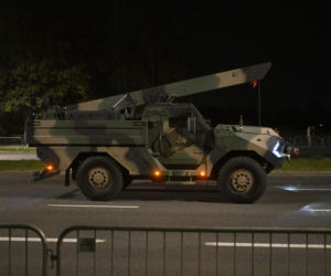 Nocna próba defilady wojskowej w Warszawie 2