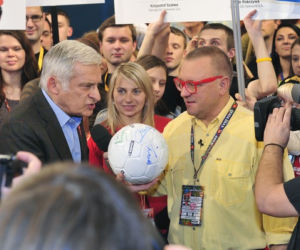 Jerzy Buzek i Jerzy Owsiak