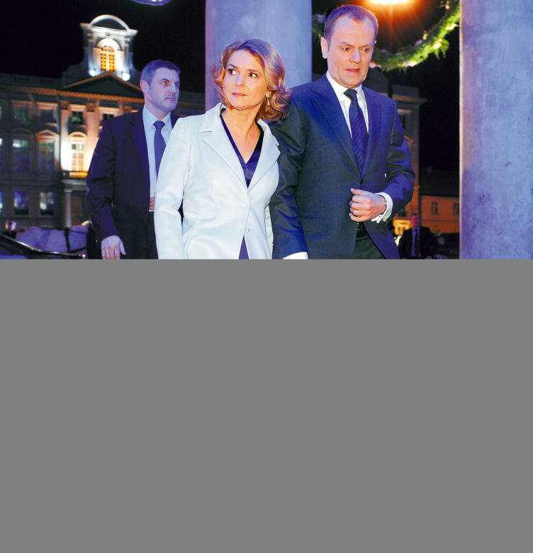 Małgorzata Tusk i Donald Tusk
