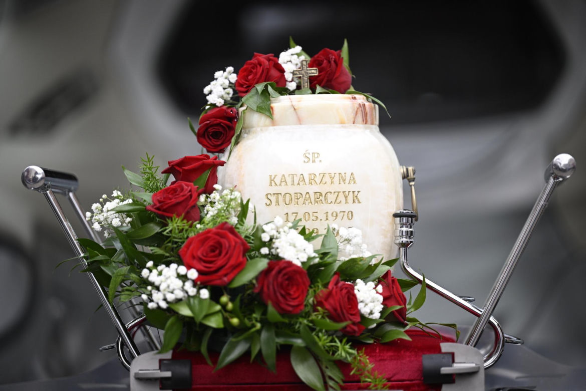 Szymon Hołownia pożegnał Katarzynę Stoparczyk