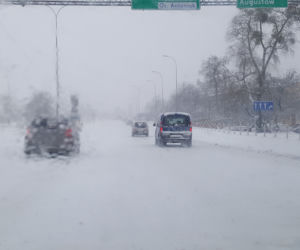 Totalny paraliż miasta. Białystok zasypany śniegiem 15.01.2019