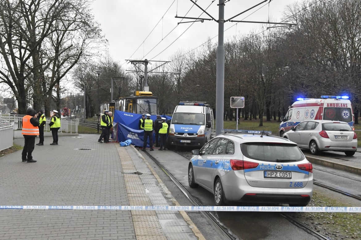 Wypadek śmiertelny na torowisku