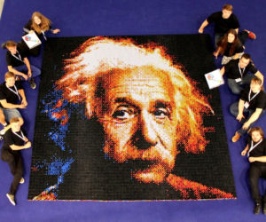 Mozaiki z kostek Rubika autorstwa RubiArt