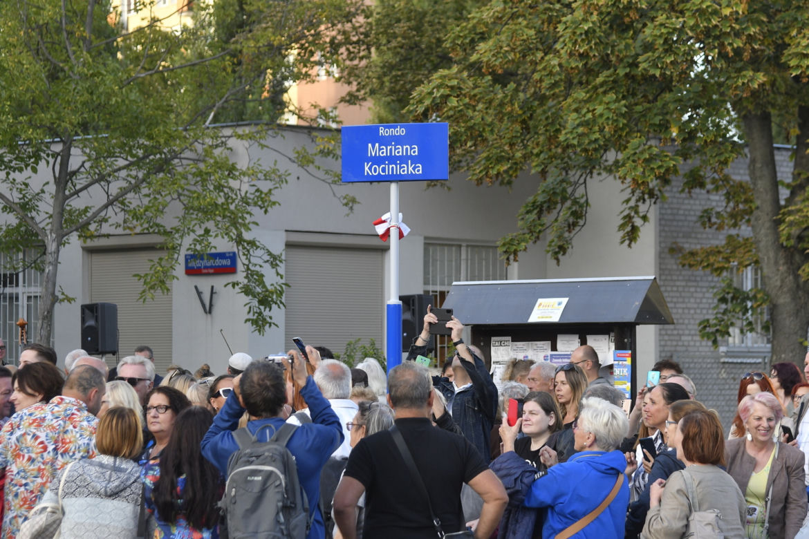 Marian Kociniak upamiętniony w Warszawie