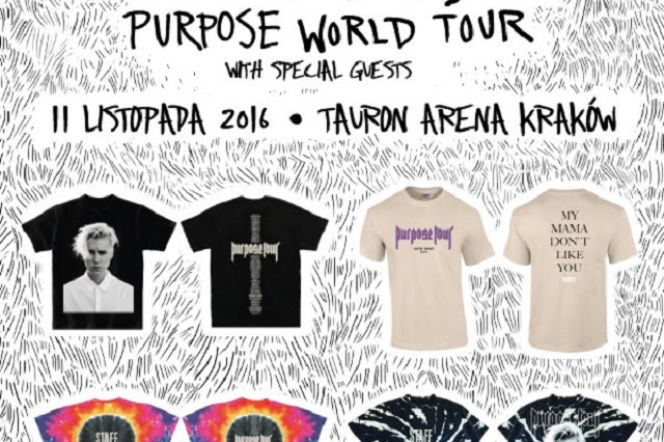 Justin Bieber w Krakowie - gadżety! Co można kupić w koncertowym sklepiku?