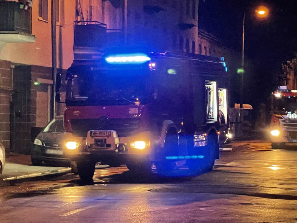 Pożar na Mińskiej. Kamienica płonęła jak pochodnia