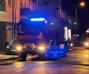 Pożar na Mińskiej. Kamienica płonęła jak pochodnia