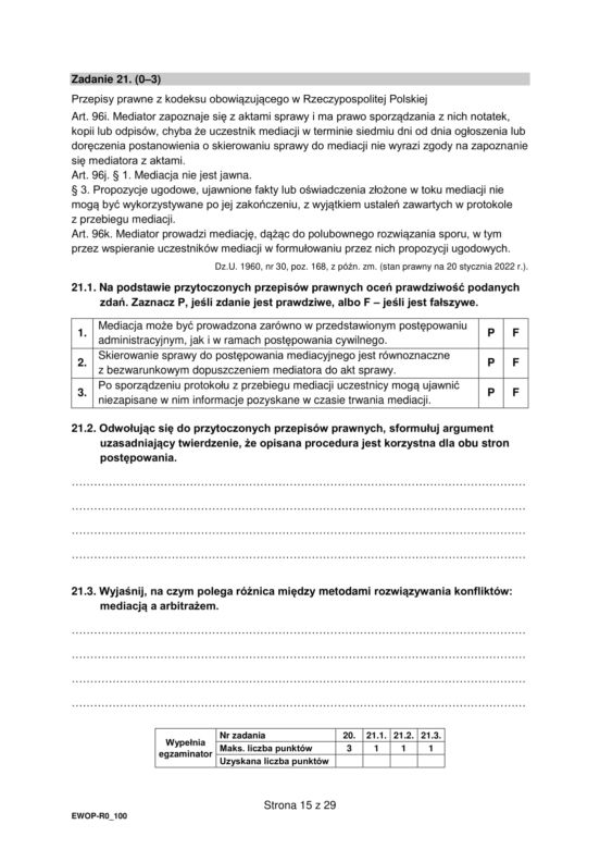 Matura 2022: WOS rozszerzony. Arkusze CKE, zadania, pytania. Poziom rozszerzony	