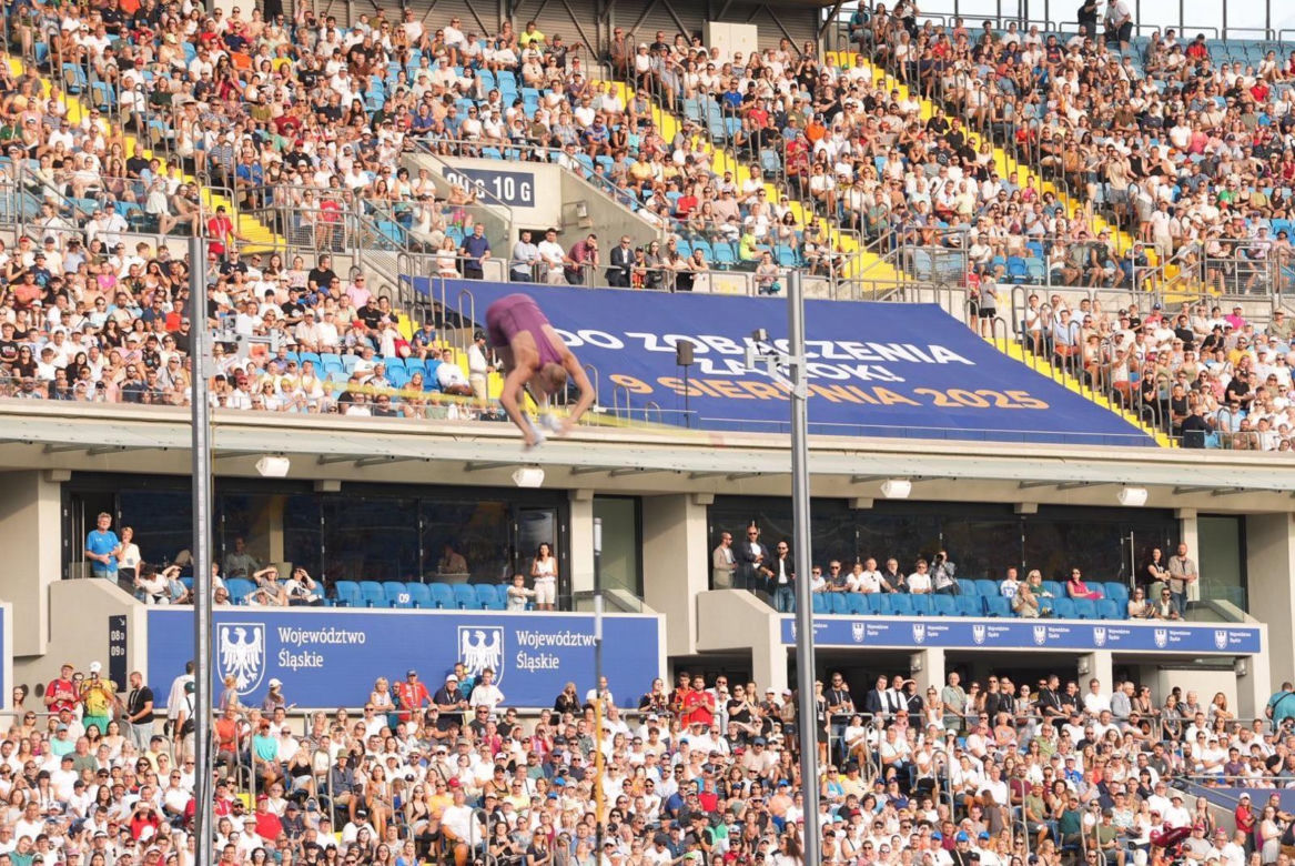 Sportowcy podczas Memoriału Kamili Skolimowskiej na Stadionie Śląskim