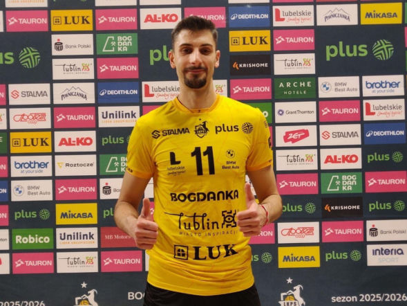 Aleks Grozdanow o awansie Bogdanki. Na to liczy as mistrza Polski