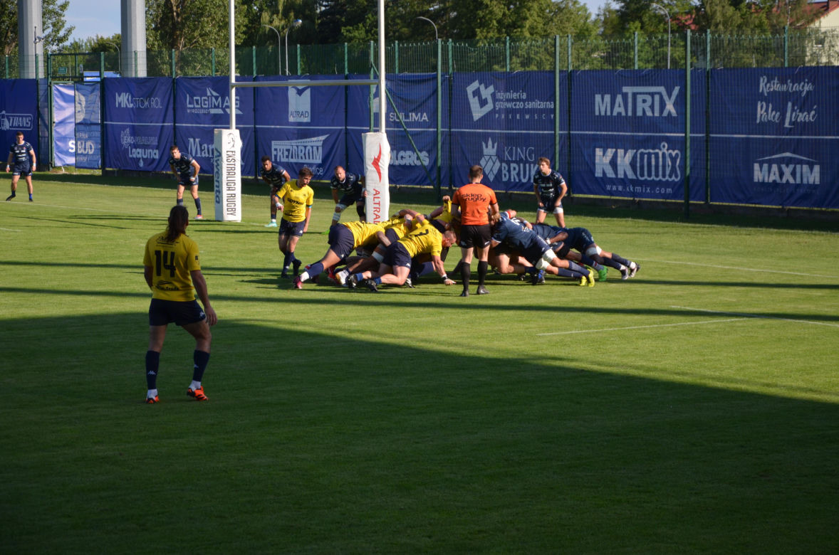 Siedlczanie wygrali półfinałowy mecz Ekstraligi Rugby! MKS Awenta Pogoń Siedlce pokonał Life Style Catering RC Arka Gdynia