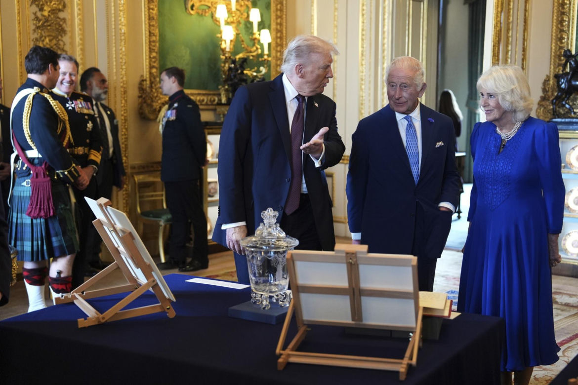 Donald Trump przybył do Wielkiej Brytanii