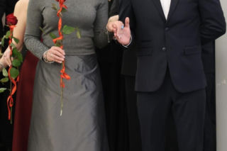 Barbara Nowacka na studniówce