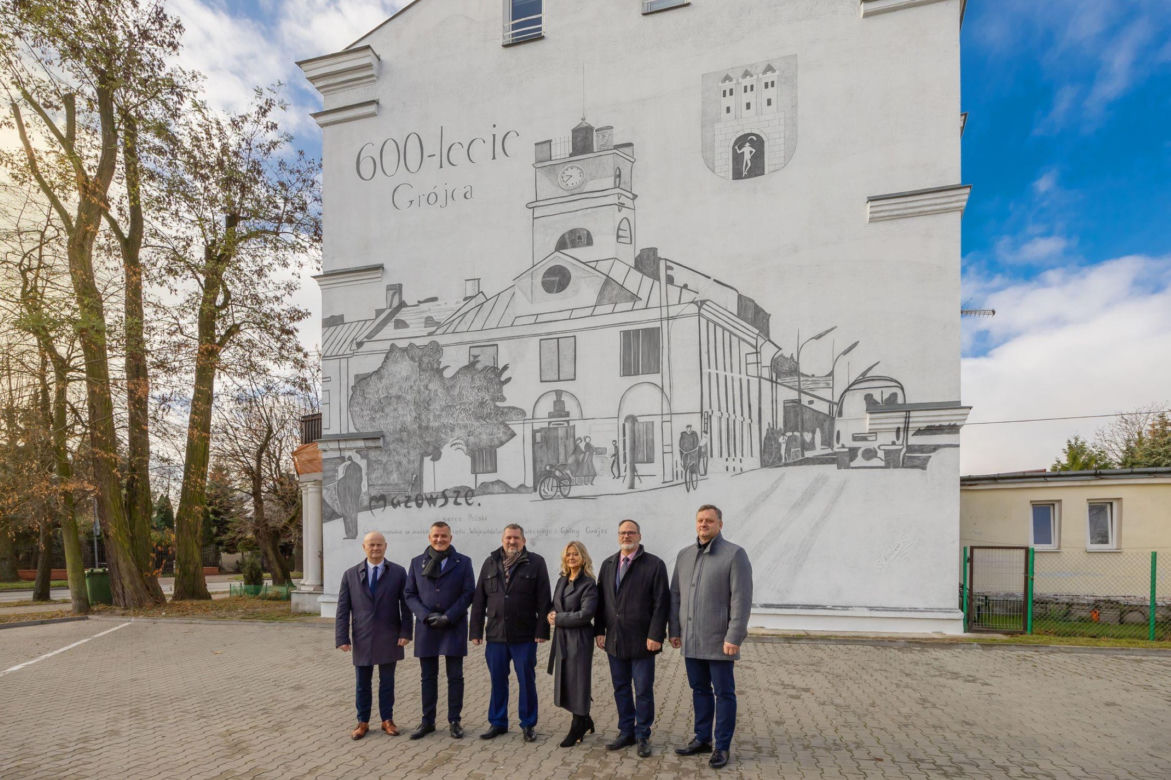 Nowy mural w Grójcu