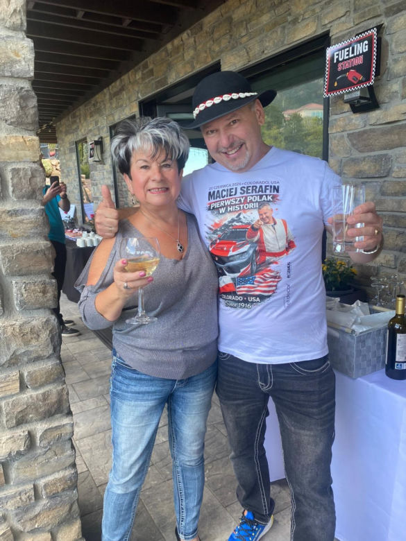 Maciej Serafin stanie na starcie ekstremalnego wyścigu Pikes Peak International Hill Climb