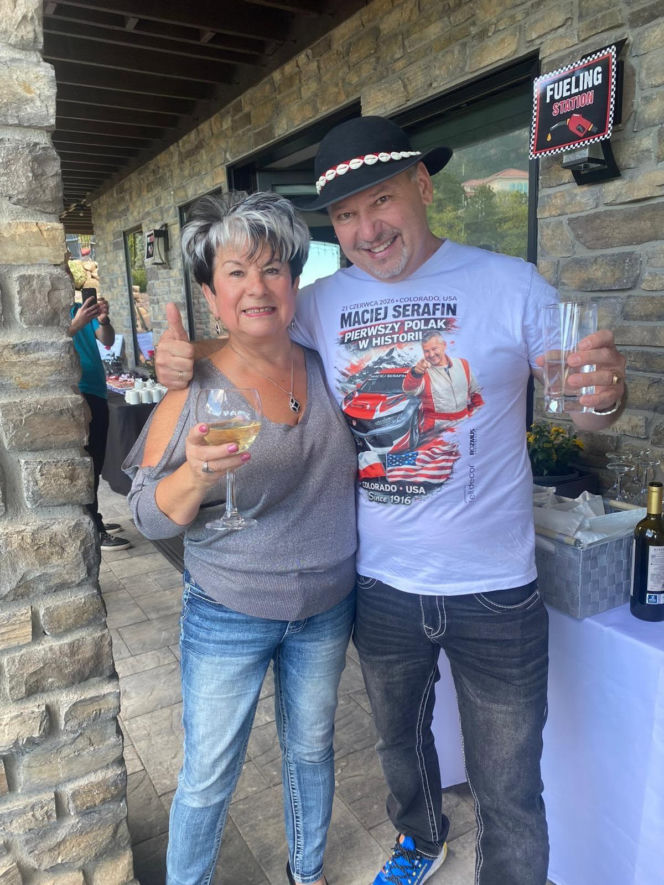 Maciej Serafin stanie na starcie ekstremalnego wyścigu Pikes Peak International Hill Climb