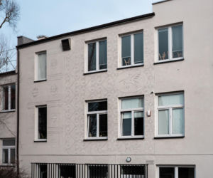 Słupsk - Fasada Liceum Sztuk Plastycznych