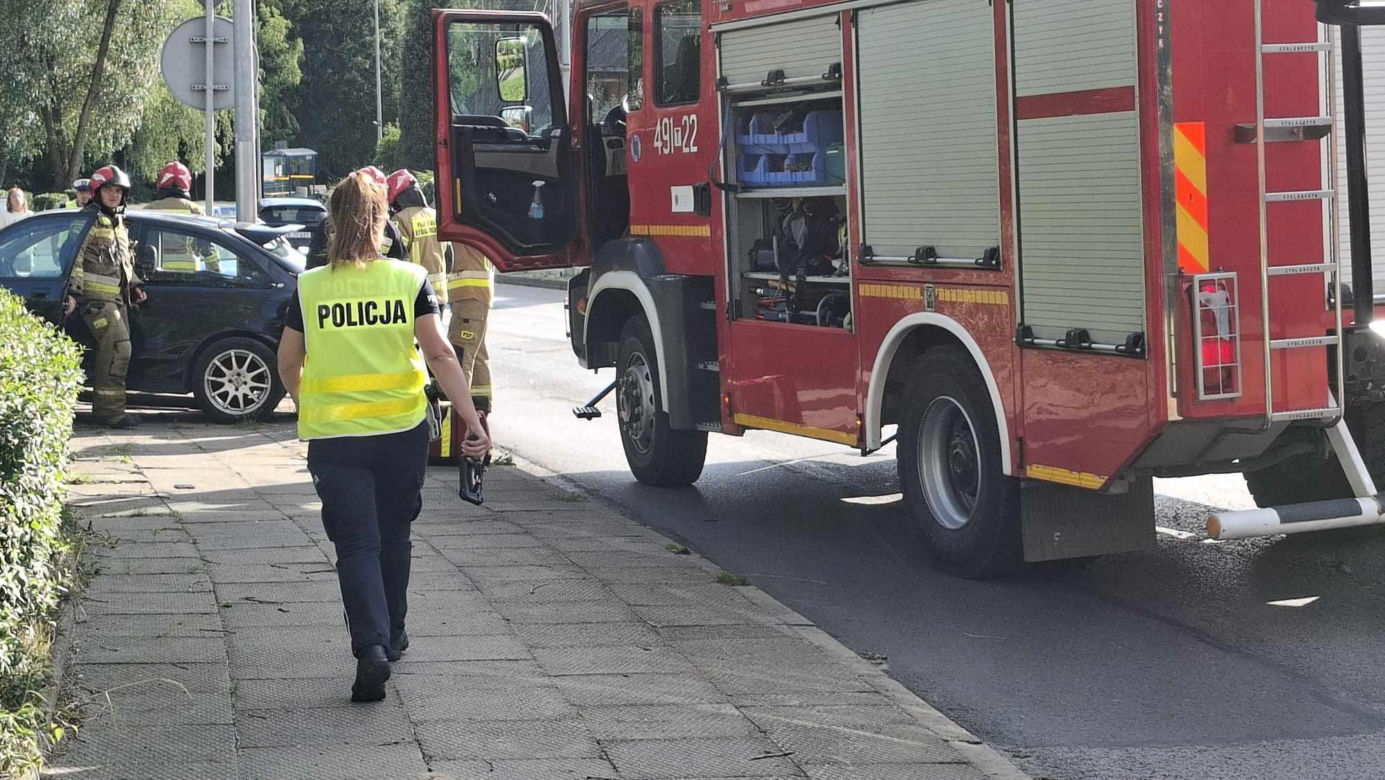 Wypadek na Kaczyńskie w Starachowicach